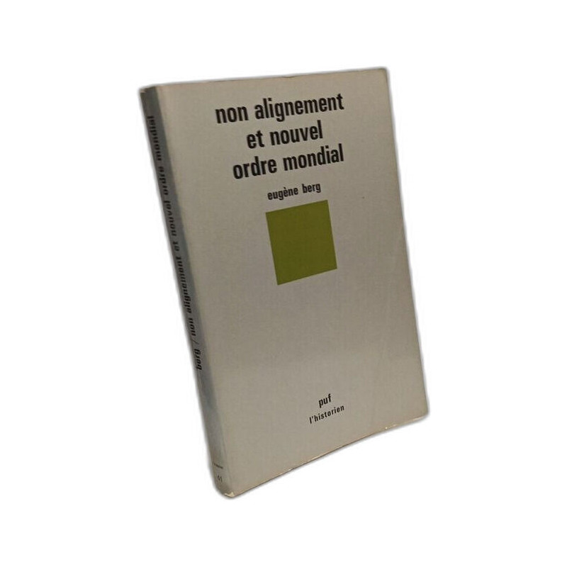 Non alignement et nouvel ordre mondial