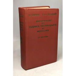 Dictionnaire des termes techniques en médecine