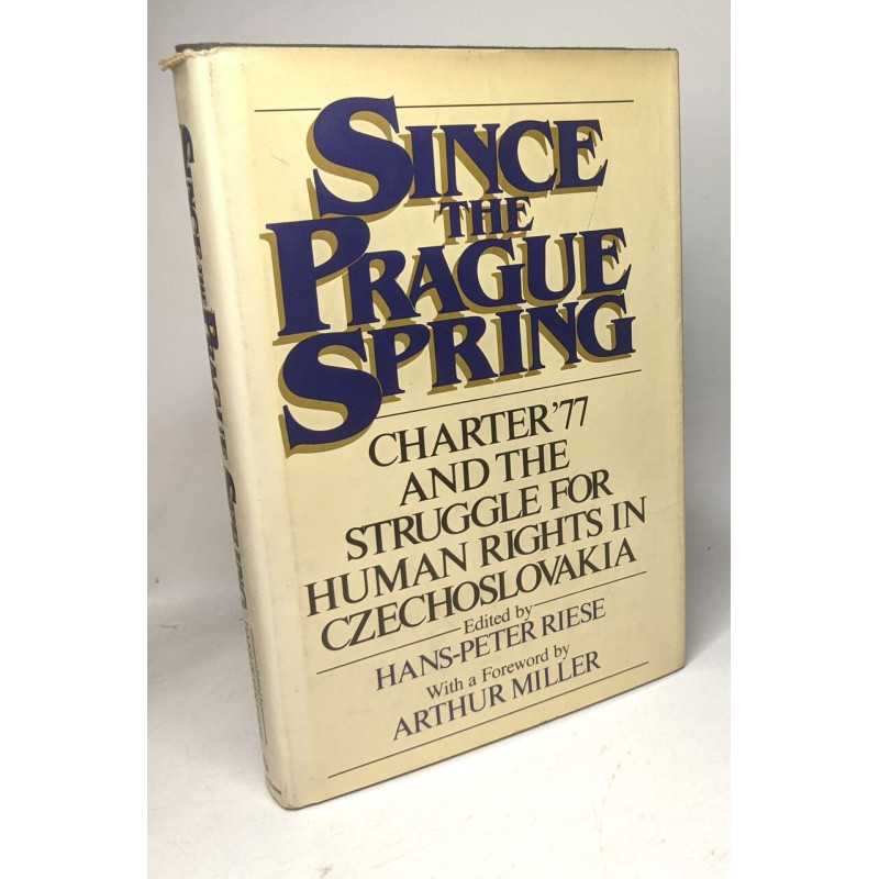 Since the Prague spring: The continuing struggle for human rights...