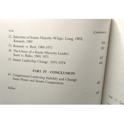 Leadership in Congress: Stability Succession and Change