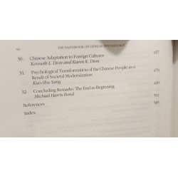 The Handbook of Chinese Psychology