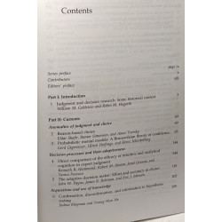 Research on Judgment and Decision Making: Currents Connections and...