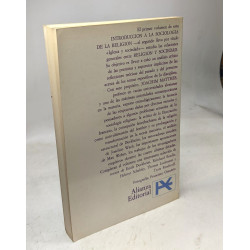 Introduccion a la sociologia de la religion I. religion y sociedad