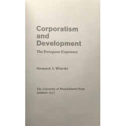Corporatism and Development: The Portuguese Experience