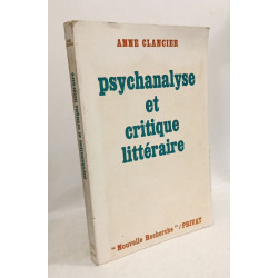Psychanalyse et critique littéraire
