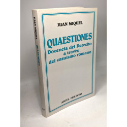 Quaestiones: Docencia del derecho a traves del causismo romano 4e...
