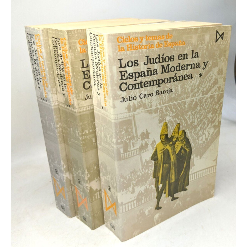 Los Judios en la Espana Moderna y Contemporanea 1-2-3