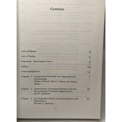 Functioning of Complex Organizations