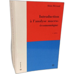 Introduction à l'analyse macroéconomique