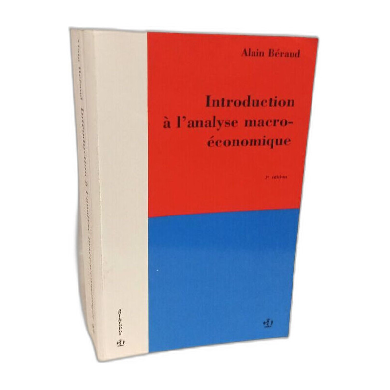 Introduction à l'analyse macroéconomique