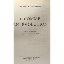 L'homme en évolution - nouvelle bibliothèque scientifique