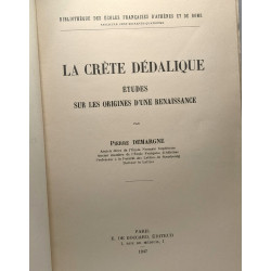 La crète dédalique - études sur les origines d'une renaissance -...