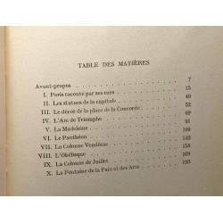 Petite histoire des grands monuments de Paris