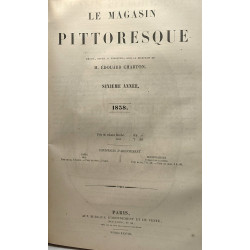 Le magasin pittoresque - 1837 + 1838 - deux années compilés en un...