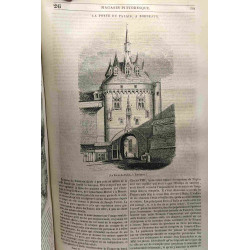 Le magasin pittoresque - 1837 + 1838 - deux années compilés en un...