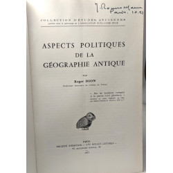 Aspects politiques de la géographie antique