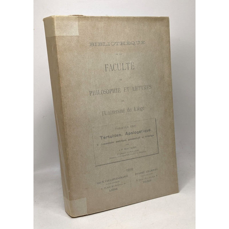Bibliothèque de la faculté de philosophie et lettres de...