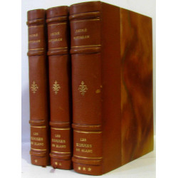 Les hommes en blanc, tome premier second et troisième (3 volumes)