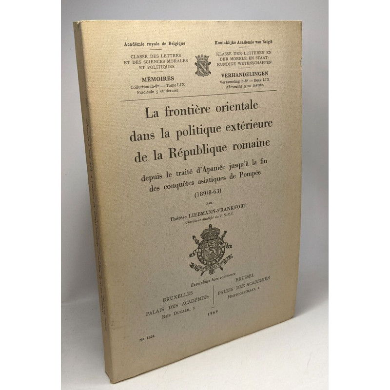 La frontière orientale dans la politique extérieure de la...