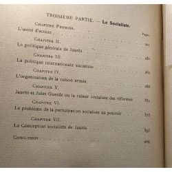 JEAN JAURES. L'Homme - Le Penseur - Le Socialiste.Avec une Préface...