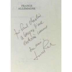 France-allemagne. Deux Nations hommage de l'auteur au résistant...