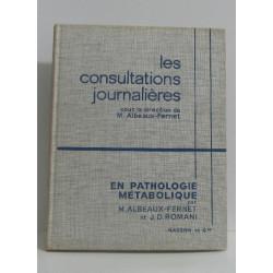 Les consultations journalières en pathologie métabolique