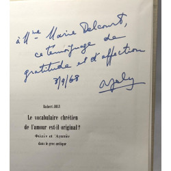 Le vocabulaire chrétien de l'amour est-il original? Φιλειv et...