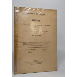 Thèses présentées à la faculté des sciences de l'université de...