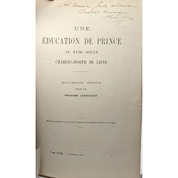 Une éducation de Prince au XVIIIe siècle Charles-Joseph de Ligne -...