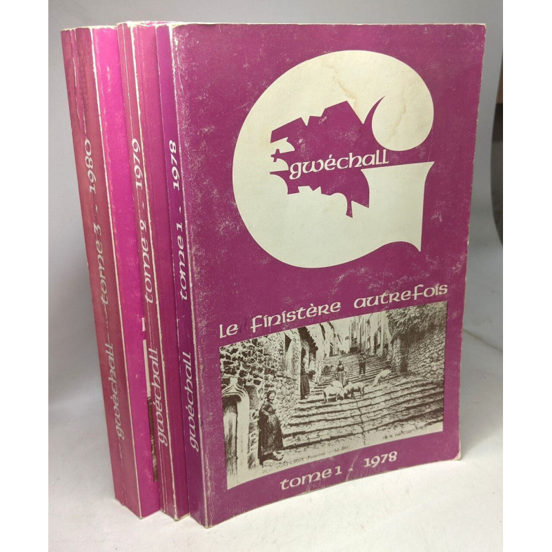 Gwéchall - Penn-ar-Bed - Le finistère autrefois - TOME 1 (1978) +...