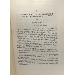 Le peuple et le gouvernement de la république romaine - tiré à...