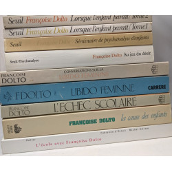 15 livres de François Dolto (voir description complète): Lorsque...