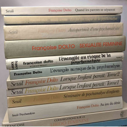 15 livres de François Dolto (voir description complète): Lorsque...