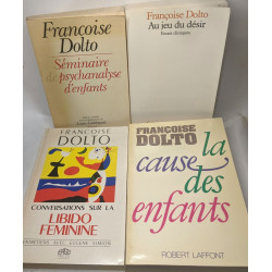15 livres de François Dolto (voir description complète): Lorsque...