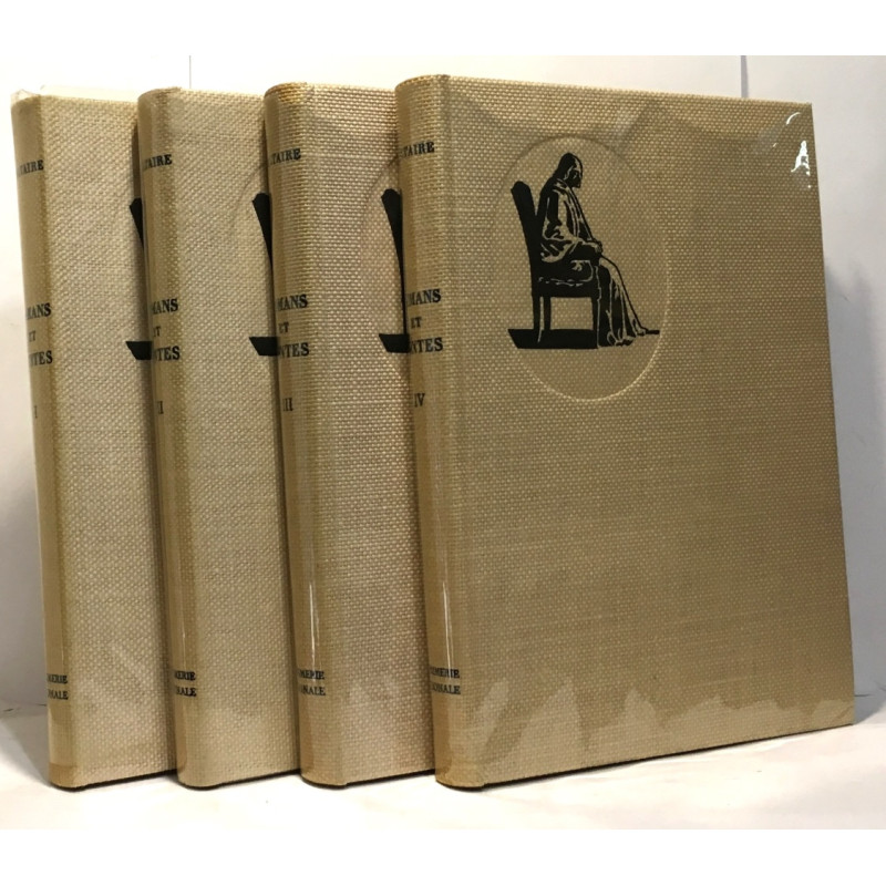 Romans et contes de Voltaire - tome un à quatre
