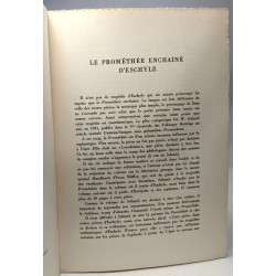 L'authenticité et la date du prométhée enchaîné d'Eschyle -...