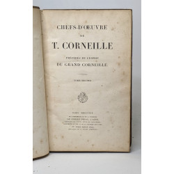 L'esprit du grand corneille tome premier / Chef-d'oeuvres de...