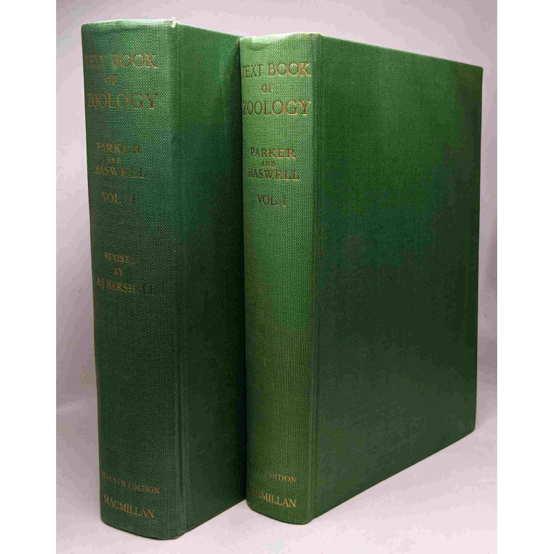 A text-book o zoology - VOLUME I et II - seventh edition