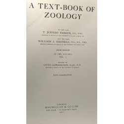 A text-book o zoology - VOLUME I et II - seventh edition