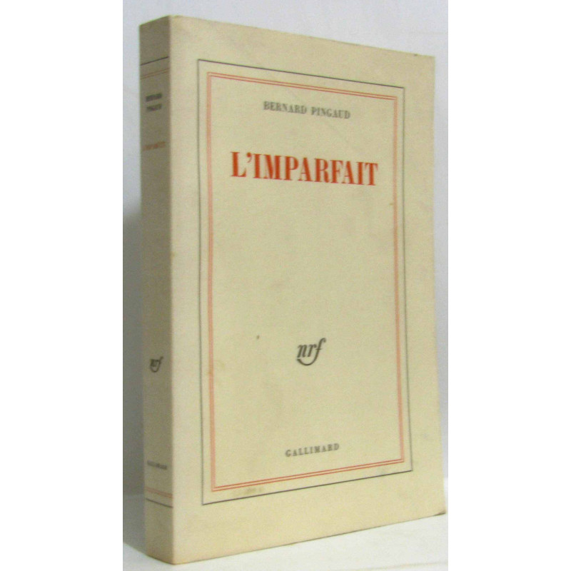 L'imparfait
