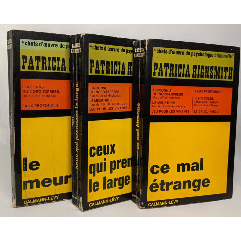 Ce mal étrange + Ceux qui prennent le large + Le meurtrier --- 3...