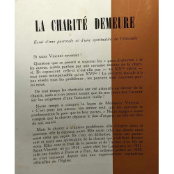 La charité demeure - chrétienne nouvelle