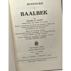 Histoire de Baalbek --- 7e éd. française recue et complétée
