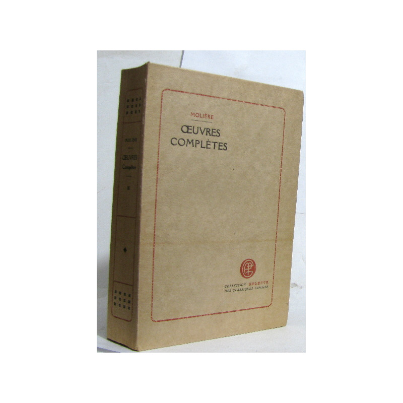 Oeuvres complètes tome troisième