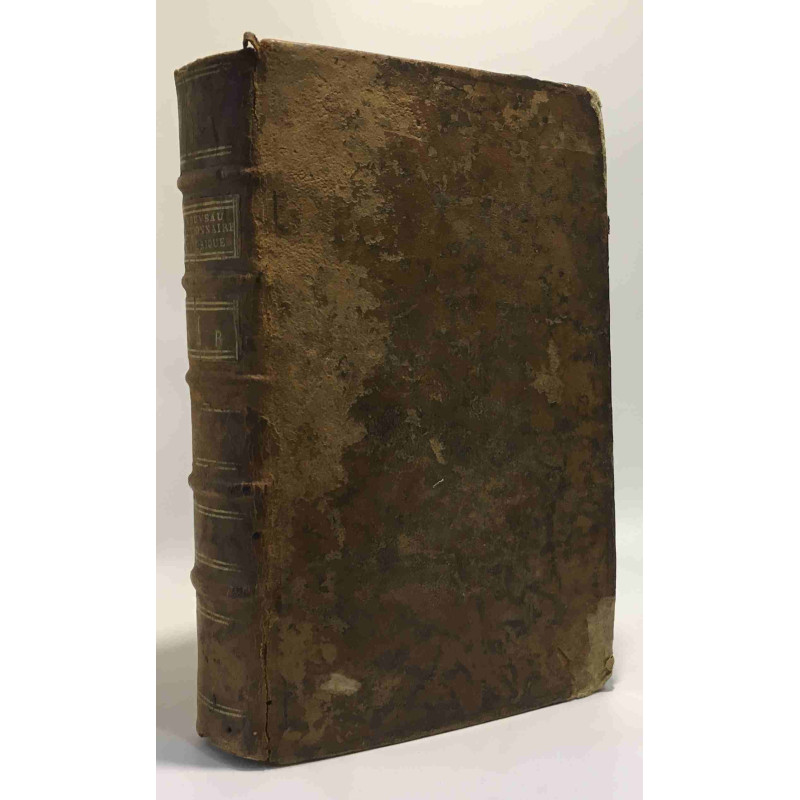 Nouveau dictionnaire historique ou histoire abrégée - tome premier...