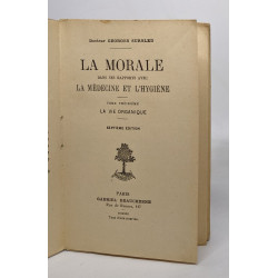 La morale dans ses rapports avec la médecine et l'hygiène- Tome...