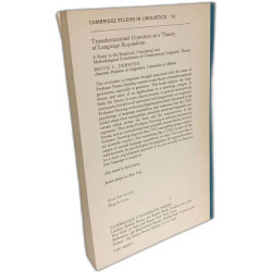 Transformational Grammar as a Theory of Language Acquisition: A...