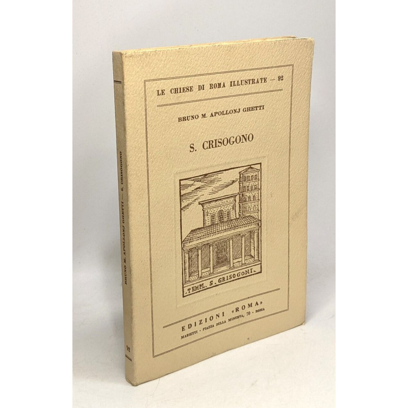 S. Crisogono / Le Chiese di Roma illustrate 92