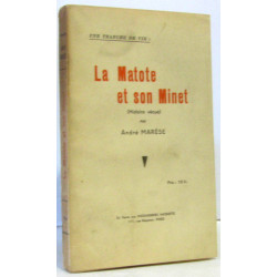 La Matote et son minet (histoire vécue) (non coupé tampon hommage...