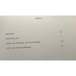 Regestenlijst der oorkonden van de beneiktinessenabij te...